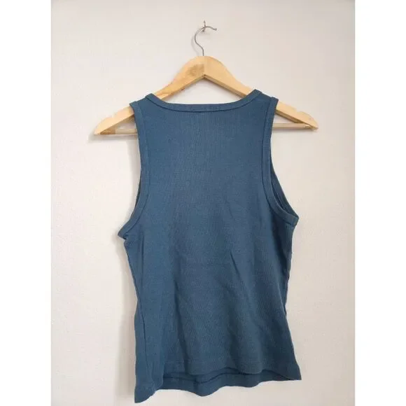 Michael Stars Pina Ribbed Halter Tank | Size S - Picture 5 of 8